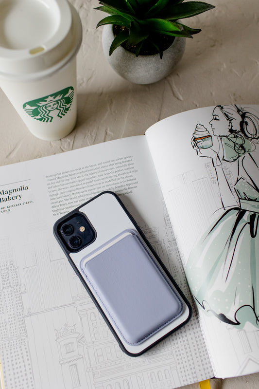 Carteira MagSafe- Roxa