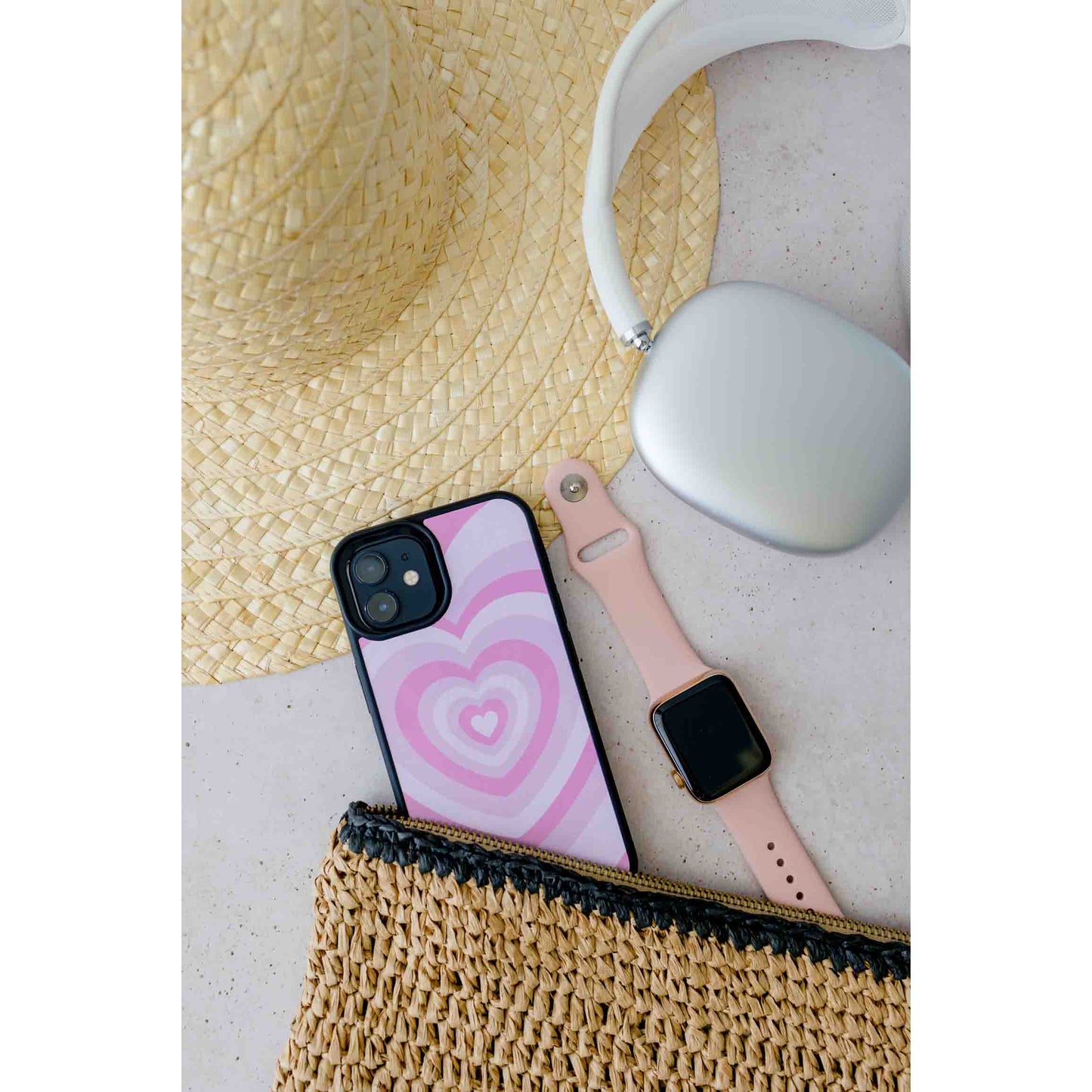 Coração Rosa Choque