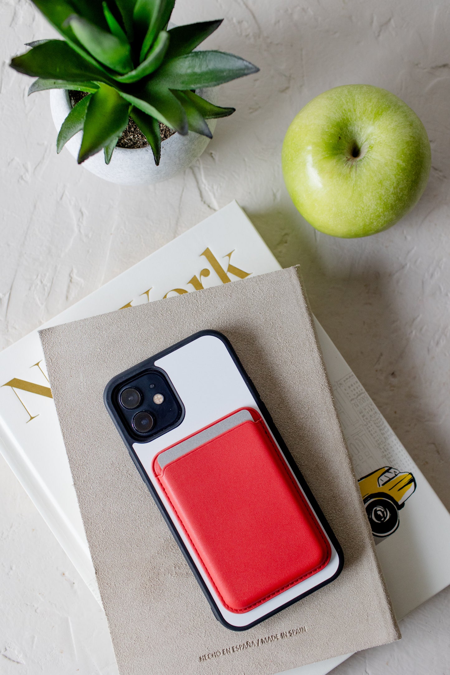 Carteira MagSafe- Vermelha