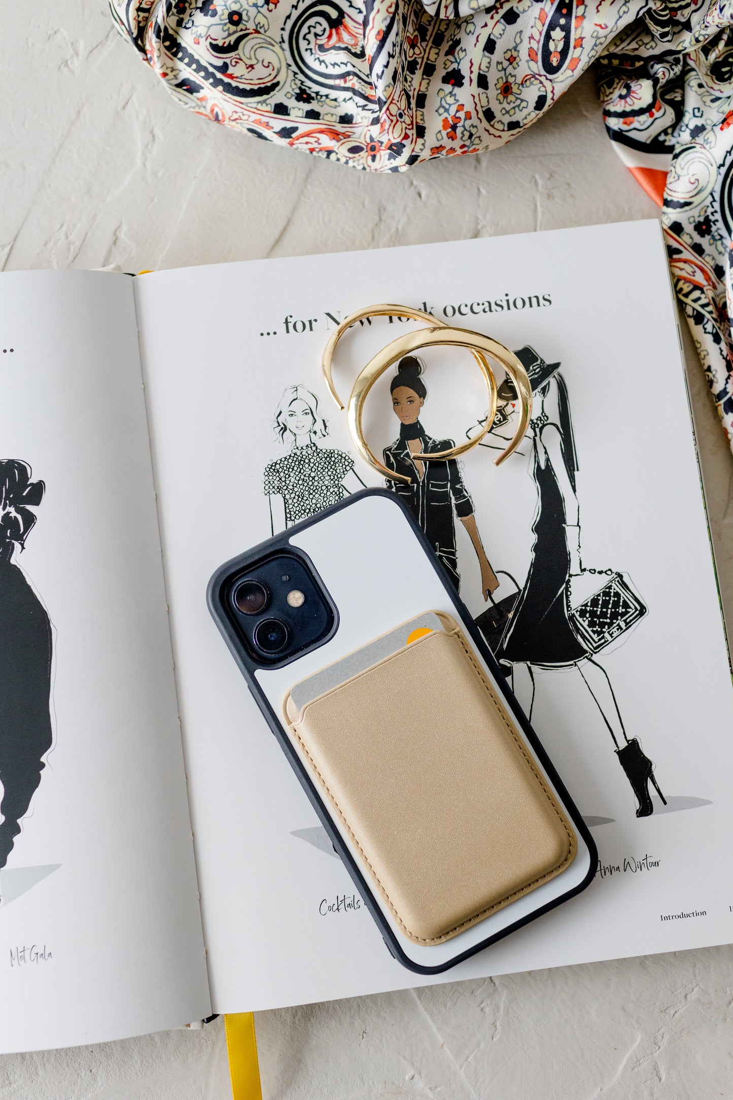 Carteira MagSafe- Dourada