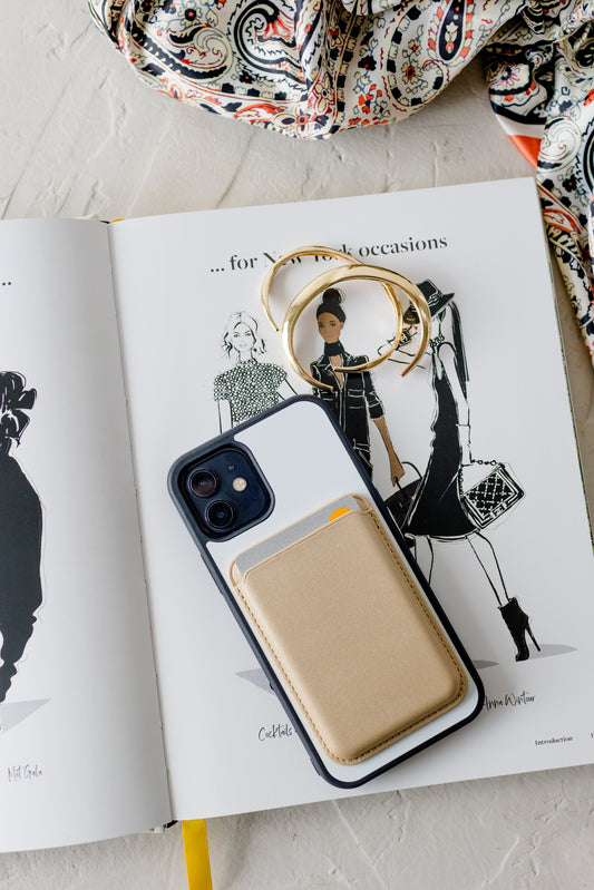 Carteira MagSafe- Dourada