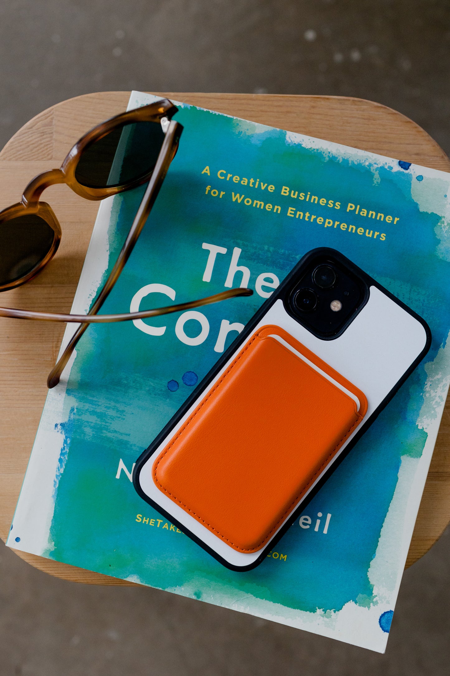 Carteira MagSafe- Laranja