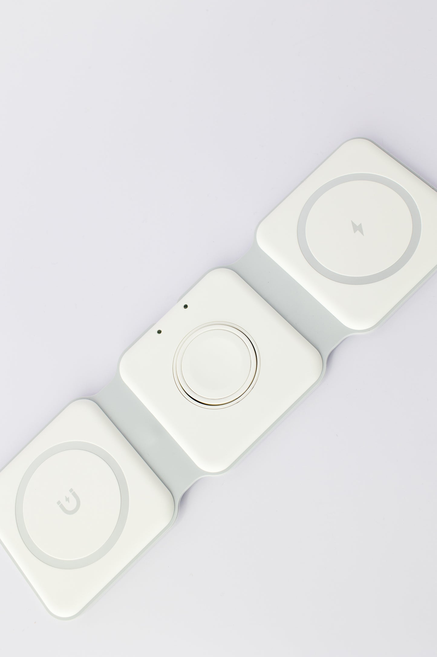 Carregador sem fio dobrável 3 em 1