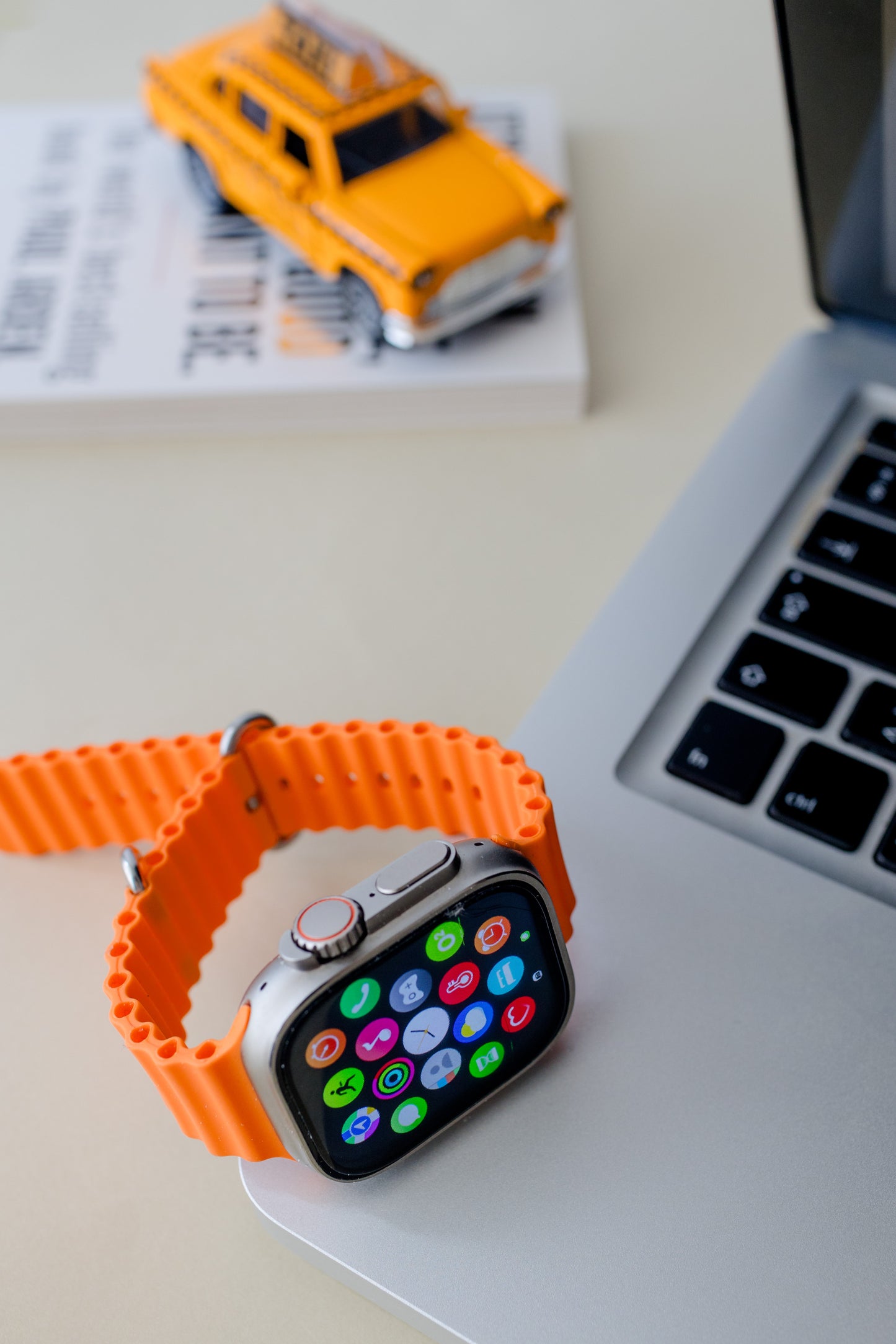 Smartwatch Ultra 9 Plus (49mm) Laranja