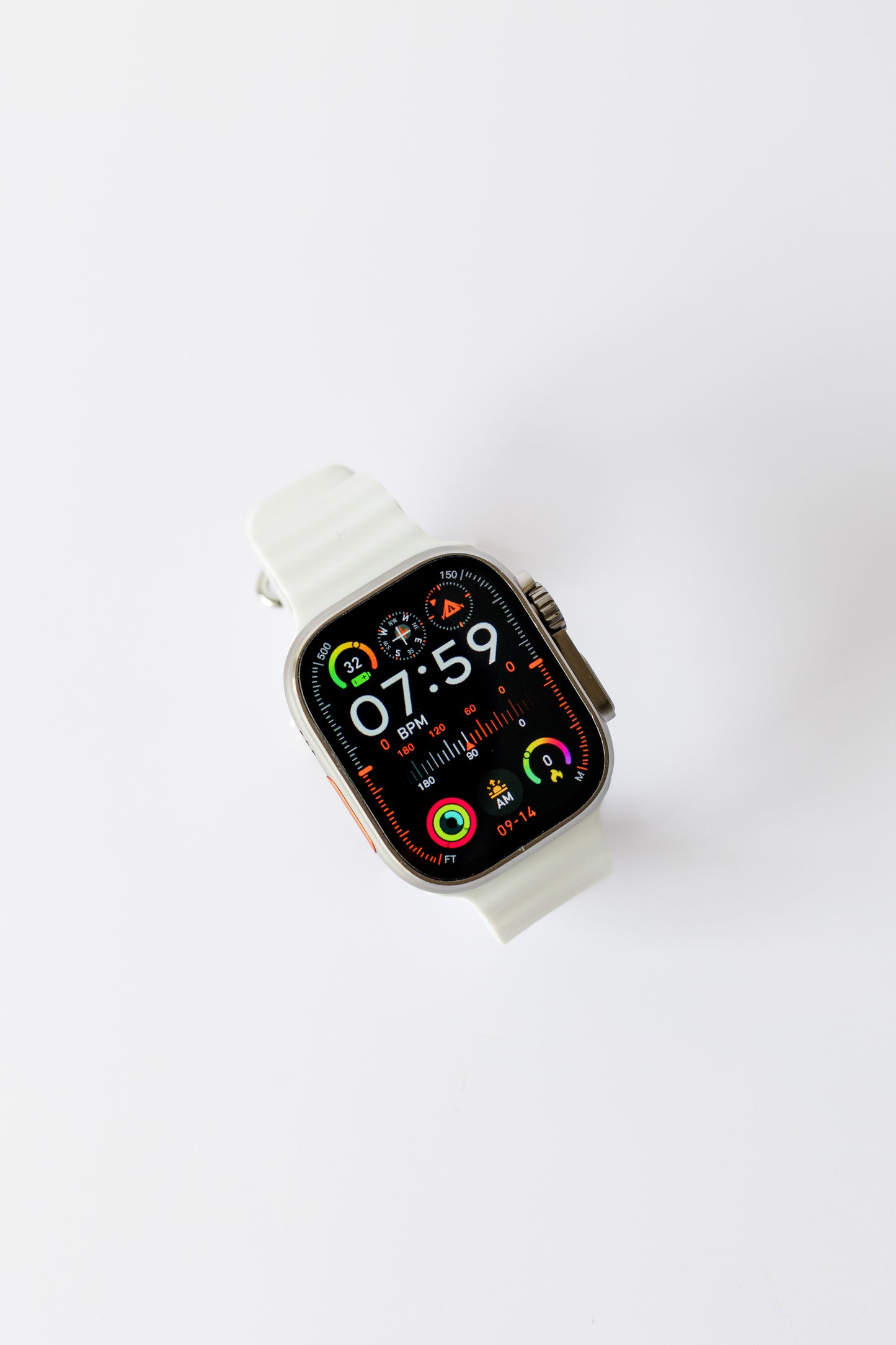 Smartwatch Ultra 9 Plus (49mm) Branco