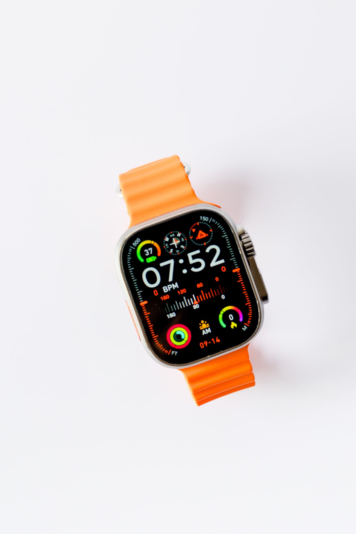 Smartwatch Ultra 10 Plus (49mm) Laranja