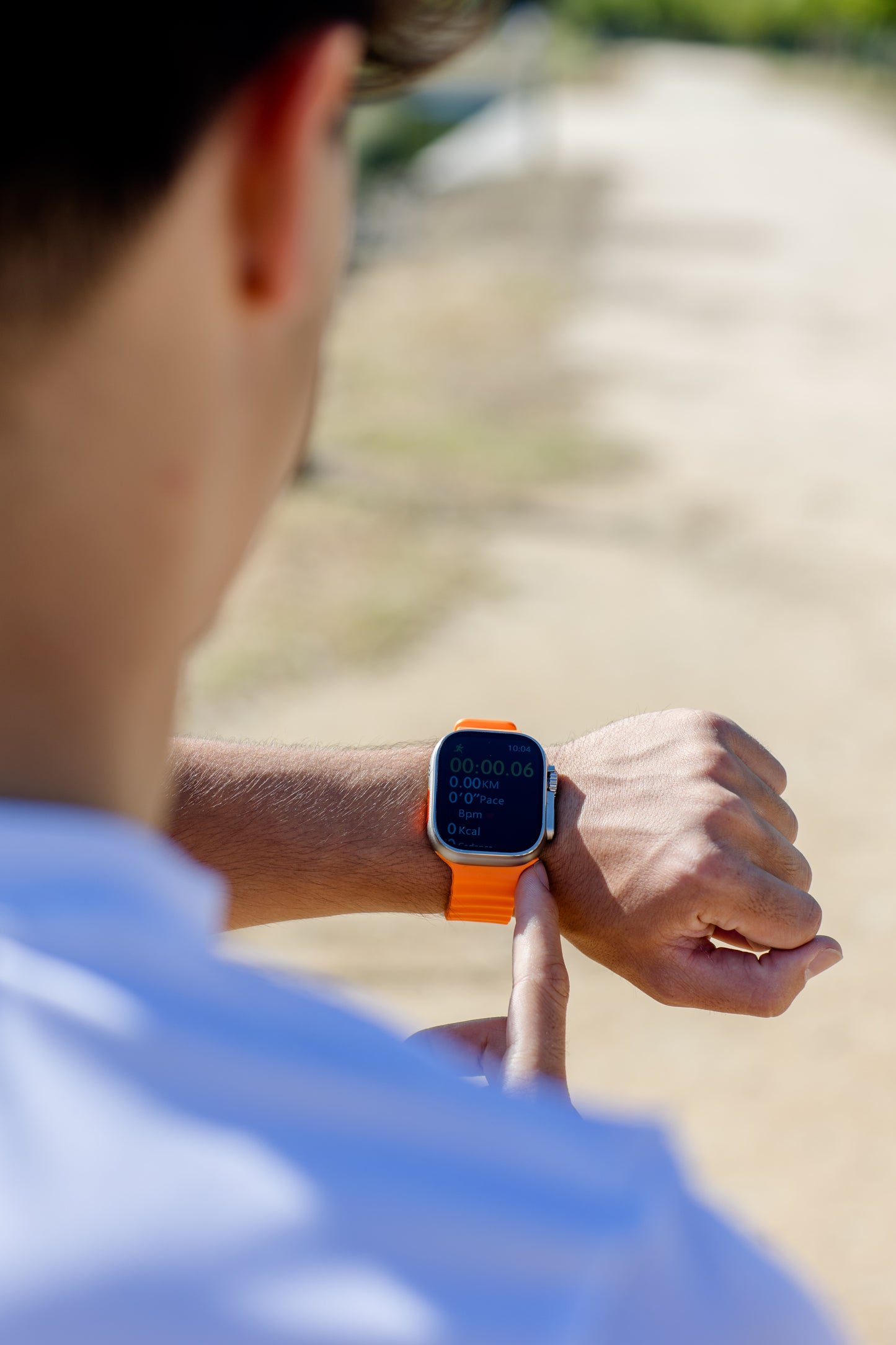 Smartwatch Ultra 9 Plus (49mm) Laranja