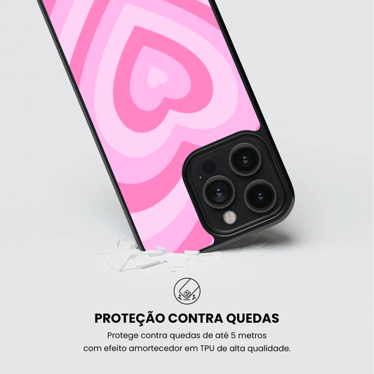 Coração Rosa Choque